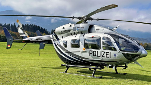 Hélicoptère EC145 D-HTHD, Polizei Thüringen