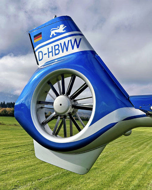 Hélicoptère H145 D-HBWW, Polizei Baden-Württemberg