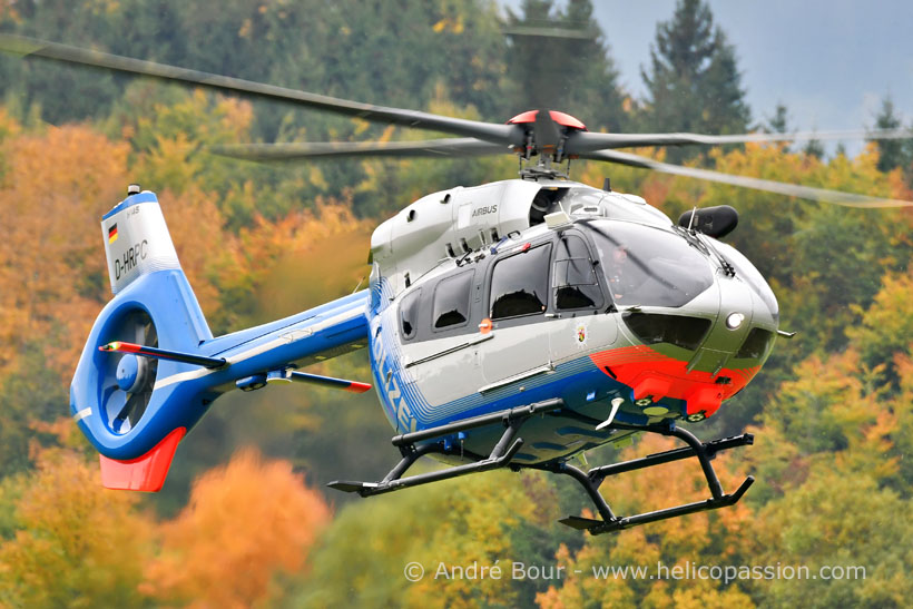 Hélicoptère H145 D-HRPC, Polizei Rheinland-Pfalz