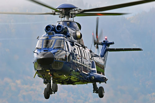 Hélicoptère AS332 L1 SuperPuma D-HEGK, Bundespolizei Fliegergruppe