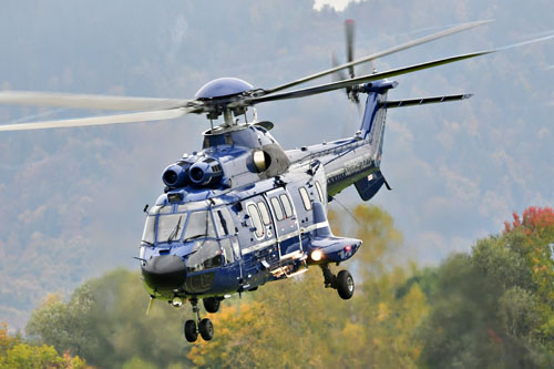 Hélicoptère AS332 L1 SuperPuma D-HEGK, Bundespolizei Fliegergruppe