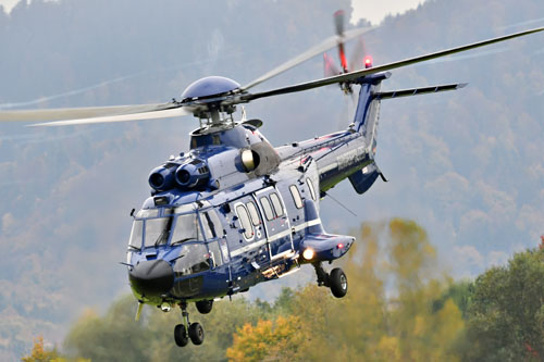 Hélicoptère AS332 L1 SuperPuma D-HEGK, Bundespolizei Fliegergruppe