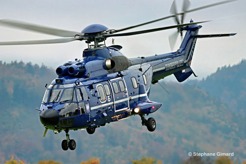 Hélicoptère AS332 L1 SuperPuma D-HEGK, Bundespolizei Fliegergruppe