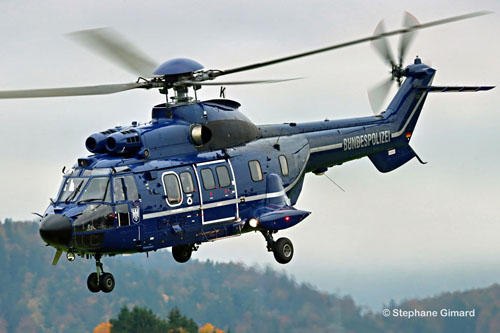 Hélicoptère AS332 L1 SuperPuma D-HEGK, Bundespolizei Fliegergruppe