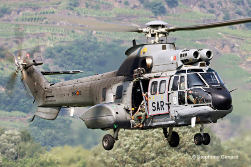 Hélicoptère AS332 SuperPuma Ejercito Del Aire 802-16 / HD 21-16