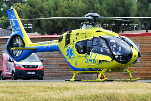 Hélicoptère H135 F-OHSG, HeliSMUR 974, SAMU 974, HELILAGON