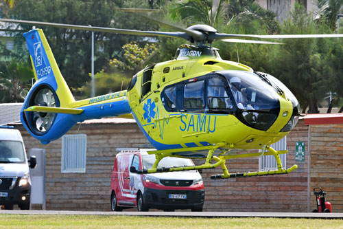 Hélicoptère H135 F-OHSG, HeliSMUR 974, SAMU 974, HELILAGON