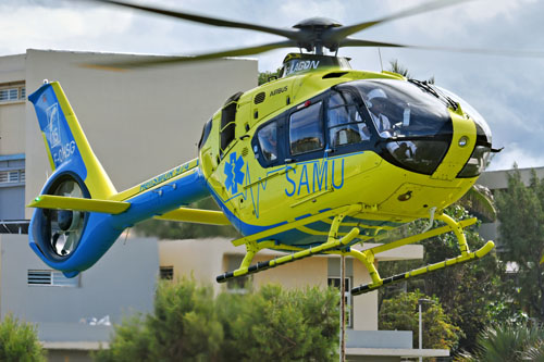 Hélicoptère H135 F-OHSG, HeliSMUR 974, SAMU 974, HELILAGON