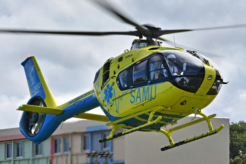 Hélicoptère H135 F-OHSG, HeliSMUR 974, SAMU 974, HELILAGON