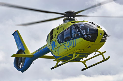 Hélicoptère H135 F-OHSG, HeliSMUR 974, SAMU 974, HELILAGON