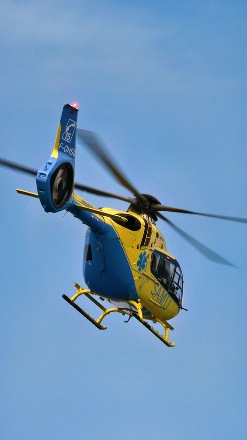Hélicoptère H135 F-OHSG, HeliSMUR 974, SAMU 974, HELILAGON