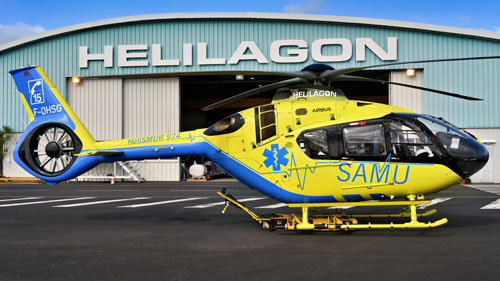 Hélicoptère H135 F-OHSG, HeliSMUR 974, SAMU 974, HELILAGON