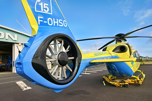 Hélicoptère H135 F-OHSG, HeliSMUR 974, SAMU 974, HELILAGON