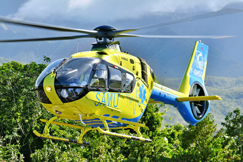 Hélicoptère H135 F-OHSG, HeliSMUR 974, SAMU 974, HELILAGON