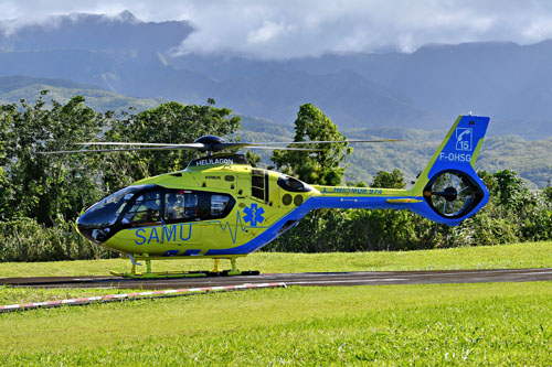 Hélicoptère H135 F-OHSG, HeliSMUR 974, SAMU 974, HELILAGON