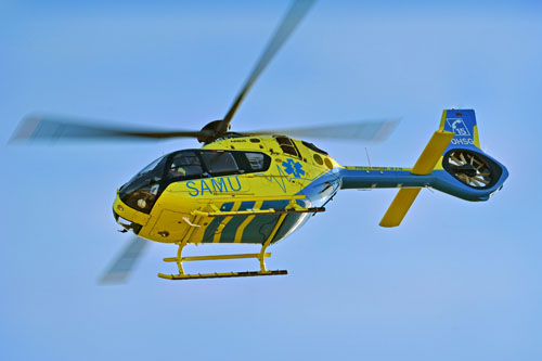Hélicoptère H135 F-OHSG, HeliSMUR 974, SAMU 974, HELILAGON