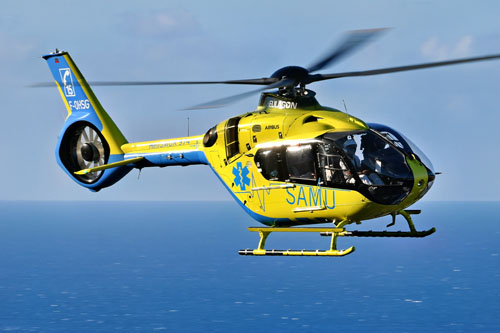 Hélicoptère H135 F-OHSG, HeliSMUR 974, SAMU 974, HELILAGON