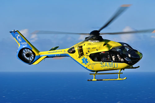 Hélicoptère H135 F-OHSG, HeliSMUR 974, SAMU 974, HELILAGON