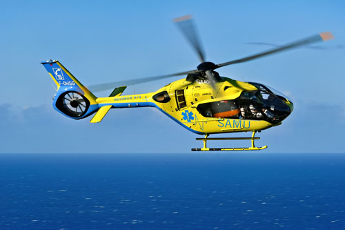 Hélicoptère H135 F-OHSG, HeliSMUR 974, SAMU 974, HELILAGON