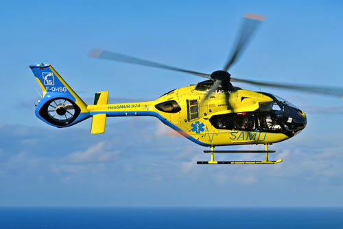 Hélicoptère H135 F-OHSG, HeliSMUR 974, SAMU 974, HELILAGON