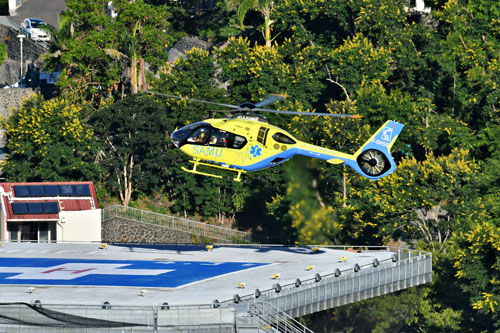 Hélicoptère H135 F-OHSG, HeliSMUR 974, SAMU 974, HELILAGON