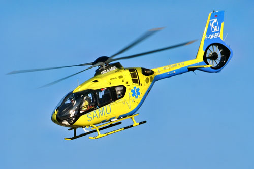 Hélicoptère H135 F-OHSG, HeliSMUR 974, SAMU 974, HELILAGON