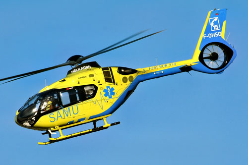 Hélicoptère H135 F-OHSG, HeliSMUR 974, SAMU 974, HELILAGON