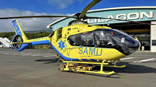 Hélicoptère H135 F-OHSG, HeliSMUR 974, SAMU 974, HELILAGON