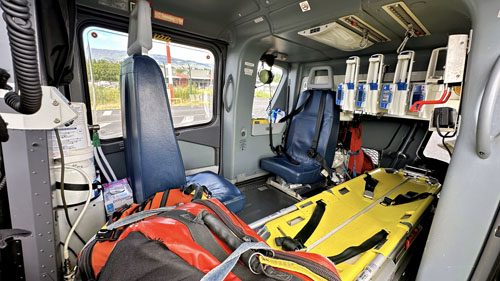Hélicoptère H135 F-OHSG, HeliSMUR 974, SAMU 974, HELILAGON