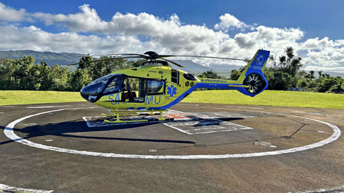 Hélicoptère H135 F-OHSG, HeliSMUR 974, SAMU 974, HELILAGON