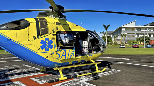 Hélicoptère H135 F-OHSG, HeliSMUR 974, SAMU 974, HELILAGON