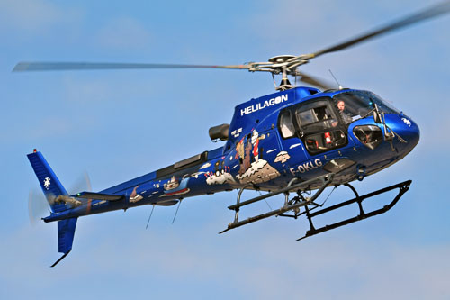Hélicoptère AS350 B3 Ecureuil F-OKLG