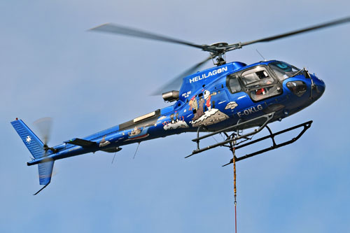 Hélicoptère AS350 B3 Ecureuil F-OKLG