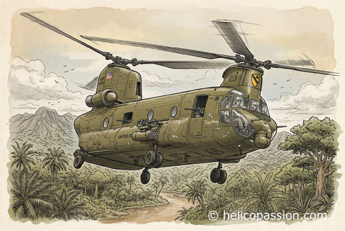ACH47 : version armée engagée au Vietnam