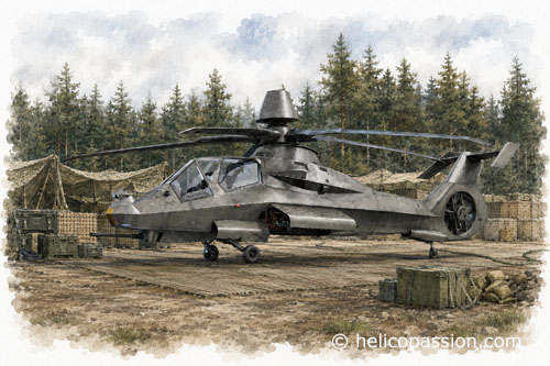 RAH66 Comanche déployé sur un FARP