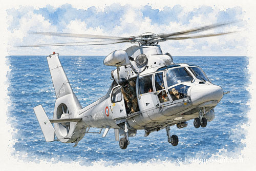 Hélicoptère EC155/H155 Dauphin