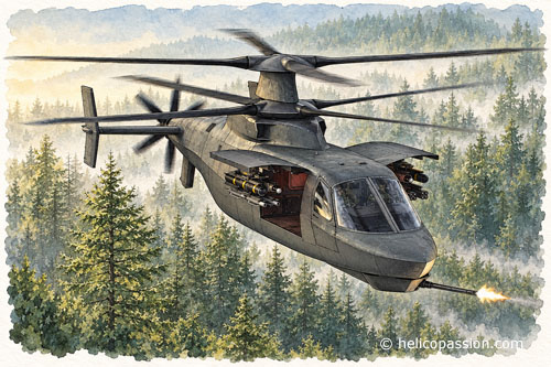 Hélicoptère Sikorsky S97 Raider