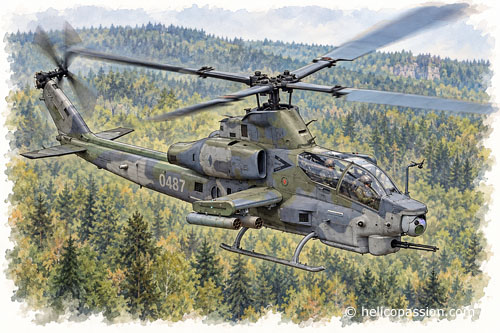 Hélicoptère AH1Z Viper