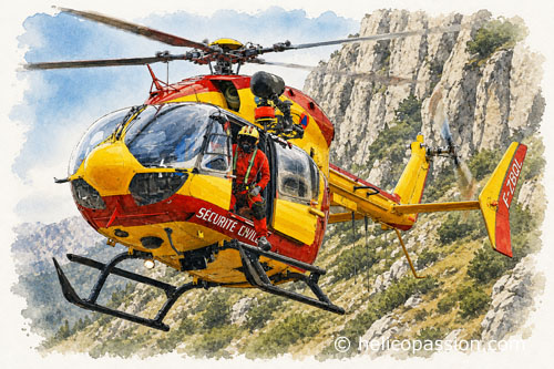 Hélicoptère EC145