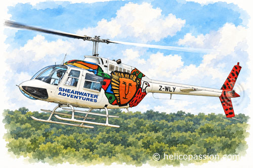 Hélicoptère Bell 206 JetRanger
