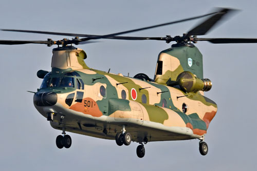 Hélicoptère CH47J Chinook JASDF