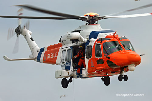 Hélicoptère SAR AW189 PH-SAR