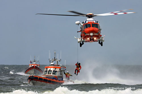 Hélicoptère SAR AW189 PH-SAR