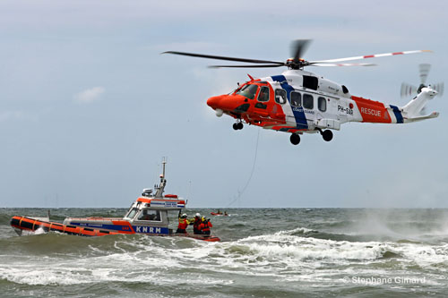 Hélicoptère SAR AW189 PH-SAR