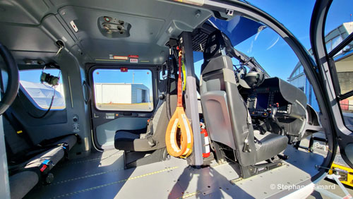 Hélicoptère H135 F-HPLH du pilotage maritime du Port du Havre