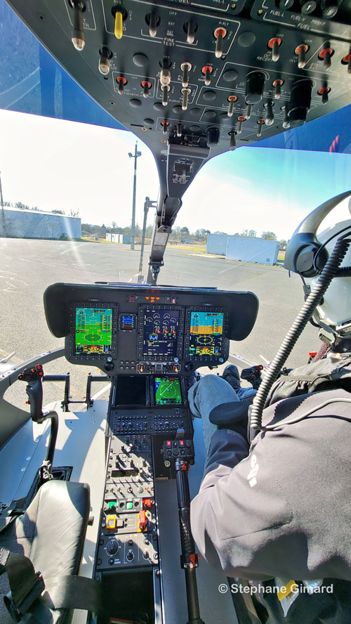 Hélicoptère H135 F-HPLH du pilotage maritime du Port du Havre