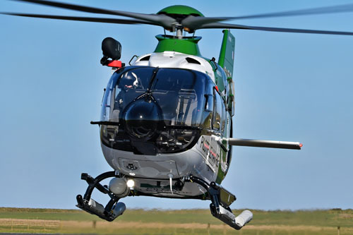 Hélicoptère H135 F-HPLH du pilotage maritime du Port du Havre