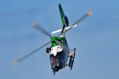 Hélicoptère H135 F-HPLH du pilotage maritime du Port du Havre