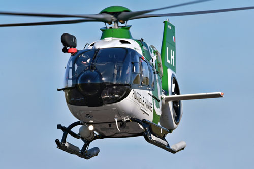 Hélicoptère H135 F-HPLH des pilotes du Port du Havre