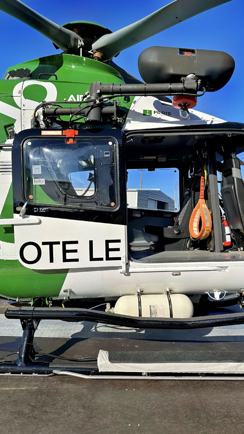 Hélicoptère H135 F-HPLH du pilotage maritime du Port du Havre